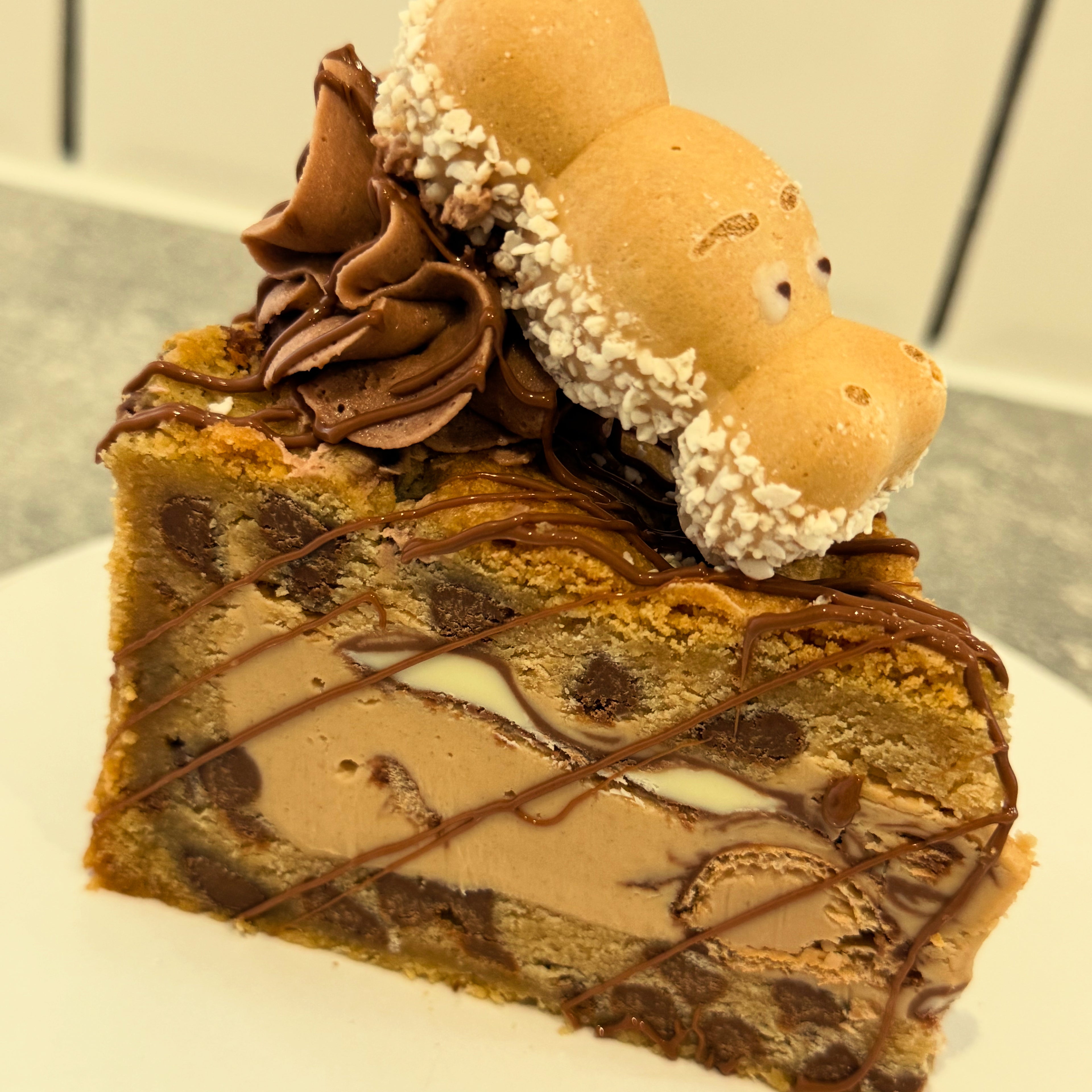 Kinder Cookie Pie Slice